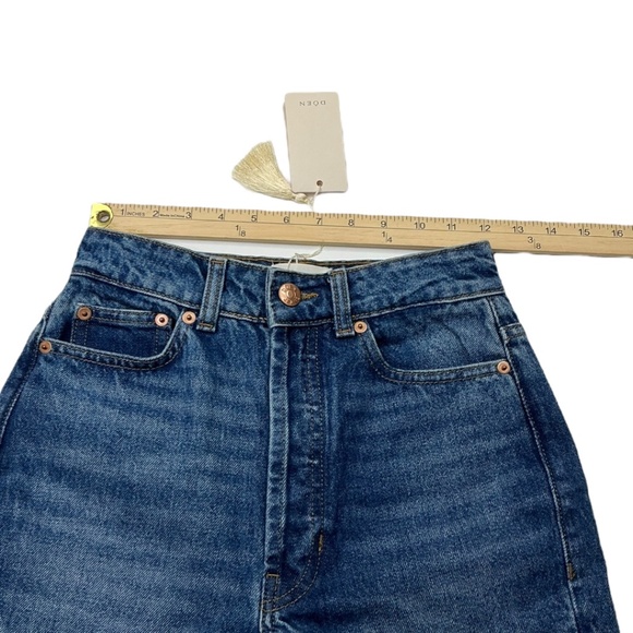 Doen High Rise Blue Jeans - Picture 9 of 12